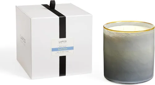 Vista 9 de LAFCO New York Luxe - Vela de 4 mechas, lavanda de manzanilla, 86 onzas, tiempo de combustión de 200 horas, reutilizable, recipiente de vidrio