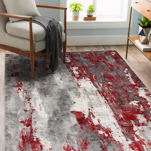 Vista 33 de LUXE WEAVERS Lagos Collection - Alfombra de área abstracta beige de 2x3