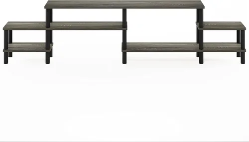 Vista 37 de Furinno 11191BK THE Centro de Entretenimiento Soporte para TV, Negro