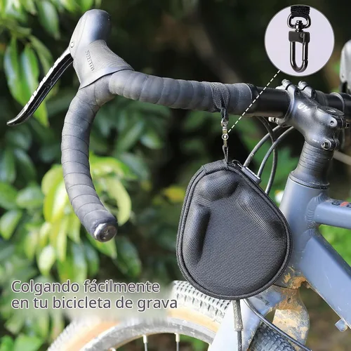 Vista 6 de Ginsco Estuche Universal de Conducción Ósea Compatible con Auriculares Deportivos de Oreja Abierta SHOKZ New OpenRun Pro 2/Pro 2 Negro