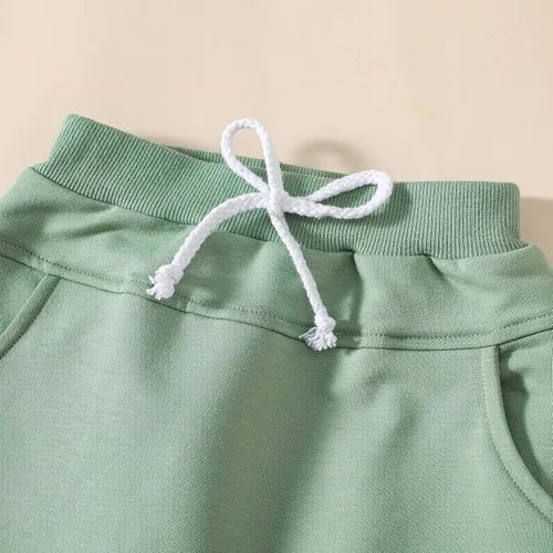 Vista 6 de Omkzanbi Big Brother Little Brother - Conjunto a juego con sudadera Big Brother y hermano menor, pantalón deportivo, ropa de otoño e invierno