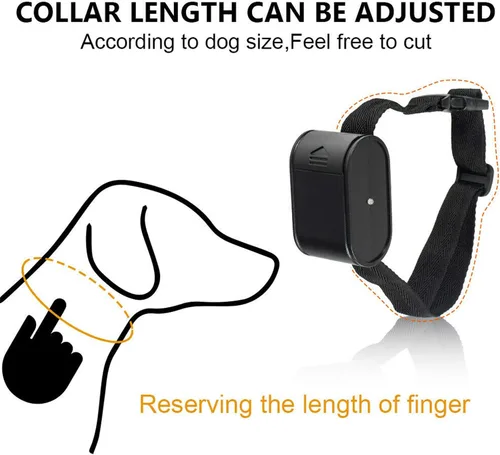 Vista 4 de Cerca eléctrica para perros, collar de entrenamiento impermeable y funciona con pilas, sistema de contención de valla para perros sobre el suelo