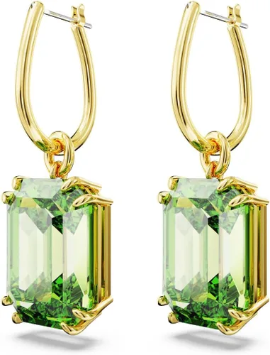 Vista 3 de Swarovski Millenia Jewelry Collection, Green Octagon Cut Crystals