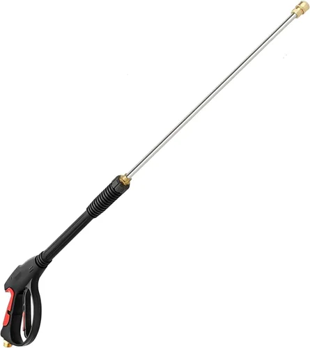 Vista 6 de Kit de manguera de lavado a presión eléctrica de 26 pies y pistola y varilla de extensión para lavadoras a presión de gas y eléctricas, pistola