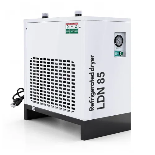 Vista 12 de kapa Secador de aire refrigerado 494.41CFM para compresor Compresor de aire de 100 HP, Sistema de secado de aire comprimido industrial, Secador