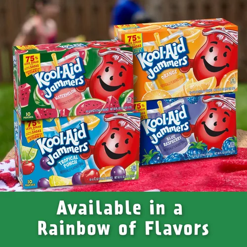 Vista 8 de Kool-Aid Jammers - Bolsa para bebidas con sabor a sandía, 60 onzas líquidas