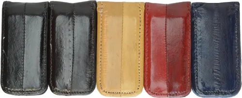 Vista 2 de MARSHAL Clip magnético para dinero de piel de anguila