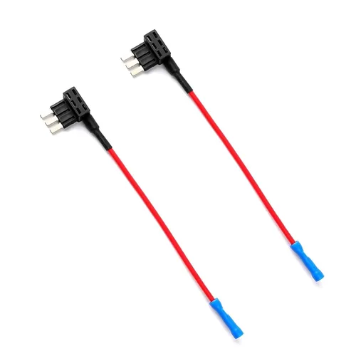 Vista 8 de Grifo de fusible para añadir un circuito para automóvil, 3 clavijas, 32 V, 5A-30 A, adaptador de fusible para agregar un circuito, adaptador