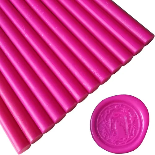 Vista 21 de 12 barras de cera para sellar pistola de pegamento para sello de cera, palos de cera PORXFLY Seal ideales para sobres de tarjetas, envoltura de Negro