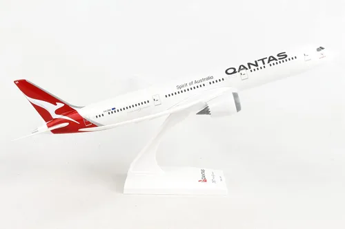 Vista 4 de Sky Marks Qantas 787-9 1/200 - Modelo de avión coleccionable
