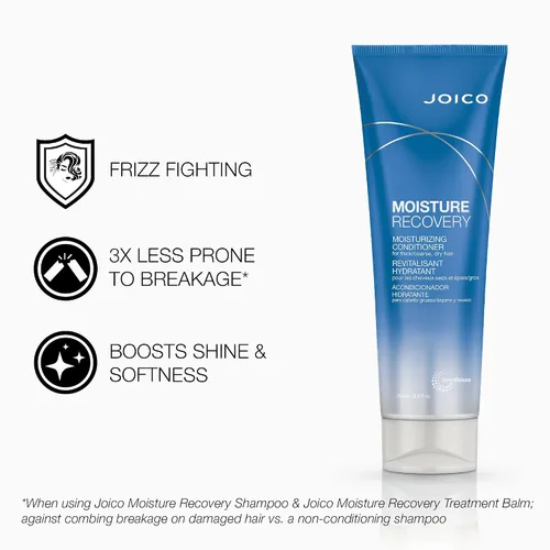 Vista 4 de Joico Juego de champú y acondicionador hidratante para recuperación de humedad Reponer la pérdida de humedad Para cabello grueso, grueso y seco