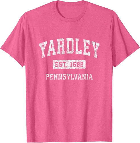 Vista 36 de Yardley Pennsylvania PA - Camiseta de manga corta, diseño deportivo