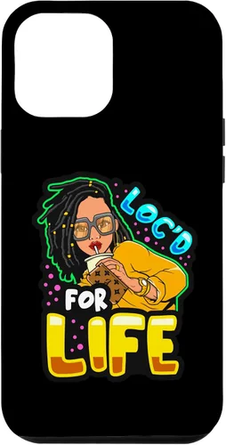 Vista 26 de Loc'd for Life Funny Locs Black Queen Dreadlocks Women Girls Case for iPhone 17