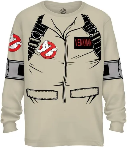 Vista 10 de Camiseta de manga larga para adultos con estampado gráfico de Cazafantasmas Spengler