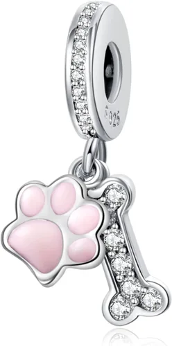 Vista 32 de Annmors S925 Sterling Silver Charms for Womens Pandora Moments Bracelets