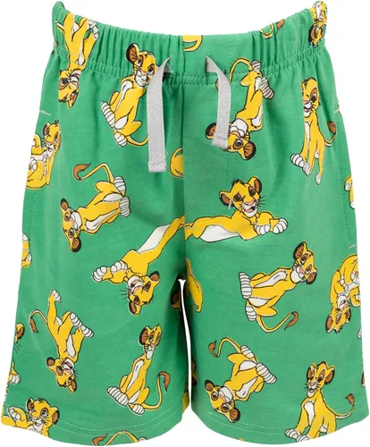 Vista 3 de Disney Pixar Cars Mickey Mouse King Toy Story Buzz Lightyear - Conjunto de camiseta gráfica y pantalones cortos de rizo francés