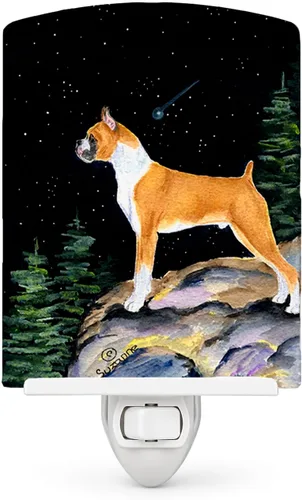 Vista 18 de Tesoros de la Caroline Noche estrellada Chihuahua Luz, 6" x 4," Multicolor Chihuahua 08