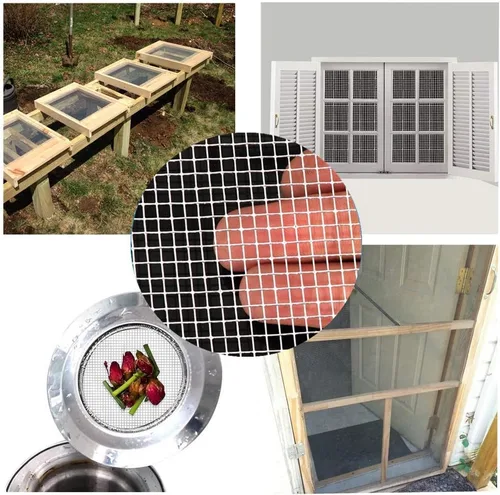 Vista 3 de AMAGABELI GARDEN & HOME Tela de hardware de 36 pulgadas x 50 pies, calibre 27, acero galvanizado, malla de alambre de pollo, malla para abejas