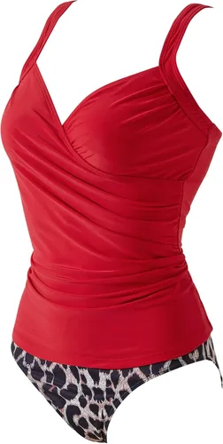 Vista 47 de SUUKSESS Traje de baño tankini sexy con efecto de realce y control de abdomen para mujer