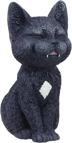 Vista 4 de Ebros Sinister TeeHee Pets Grinning - Figura coleccionable de gato negro de 4 pulgadas de alto