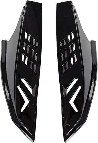Vista 6 de SEADEAR Cuernos de casco, un par de cascos de motocicleta decorados con cuernos, estilo punk, cuernos decorativos, casco de motocicleta, accesorios