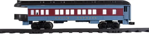 Vista 16 de Lionel El Expreso Polar Juego de Tren Batería Escala O con Control Remoto, Locomotora, Vagones de Tren y Pista con Sonidos Auténticos de Tren, Luces