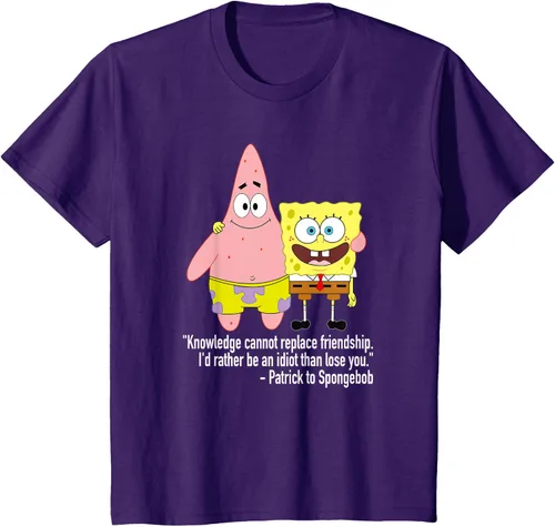Vista 22 de Mademark x SpongeBob SquarePants - Patrick & SpongeBob - Camiseta de la amistad Asfalto