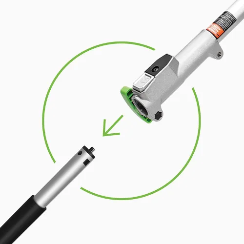 Vista 6 de EGO Power+ - Aditamento de pértiga de extensión EP7500 de 31 pulgadas para cabezal motriz PH1400 y aditamento de sierra de pértiga PSA1000