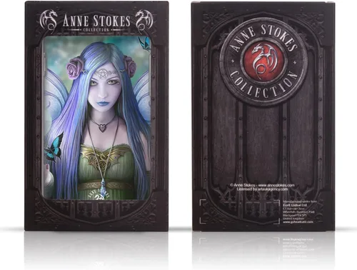 Vista 7 de Head Case Designs Anne Stokes Bluebell Wood Fantasy 2 - Funda de gel suave con licencia oficial compatible con Motorola Moto Edge 30 Fusion