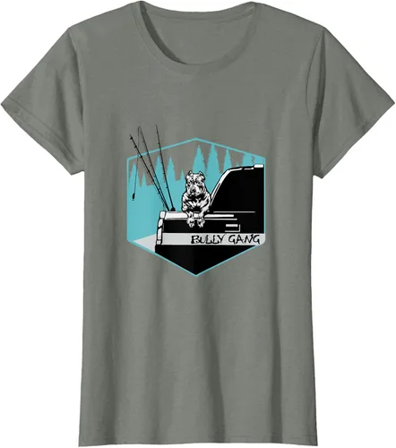 Vista 17 de Camiseta American Bully Gang, Negro
