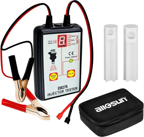 Vista 8 de All-sun comprobador para inyector de combustible, auto diagnóstico, 4 modos de pluse 12 V