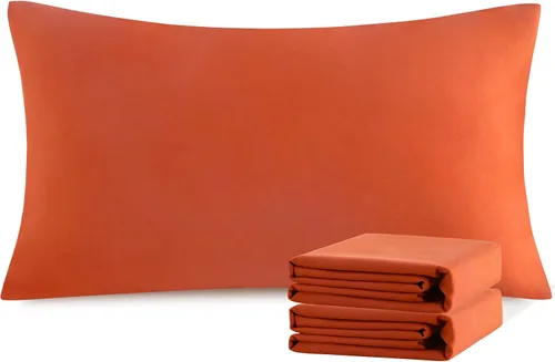 Vista 40 de NTBAY Juego de fundas de almohada estándar, paquete de 2 fundas de almohada de microfibra cepillada de 20 x 26 pulgadas, suaves, sin arrugas Aqua