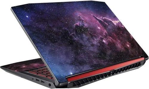 Vista 29 de LidStyles - Kit de vinilo de protección para Acer Nitro 5 AN515-51 (MTS negro)