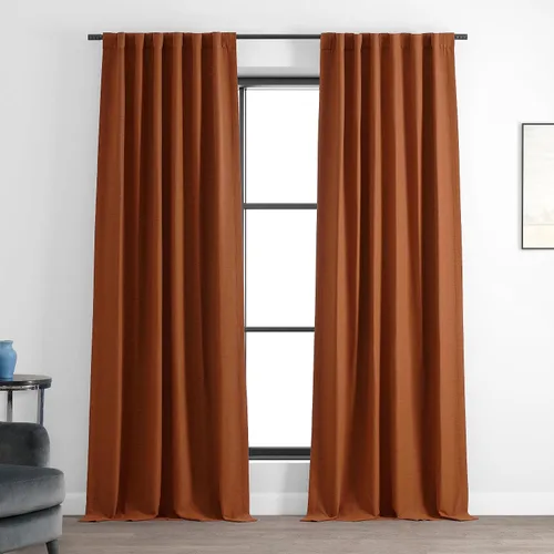 Vista 29 de HPD Half Price Drapes Bellino - Cortinas de oscurecimiento de habitación de 63 pulgadas de largo, para dormitorio y sala de estar (1 panel), 50