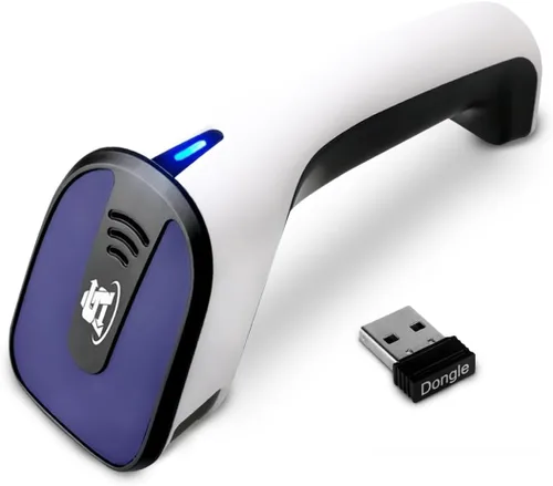 Vista 12 de ScanAvenger Escáner de Código de Barras Bluetooth Inalámbrico Portátil 1D&2D con Soporte Bluetooth: Escáner de Mano 3-en-1, Inalámbrico, Pistola