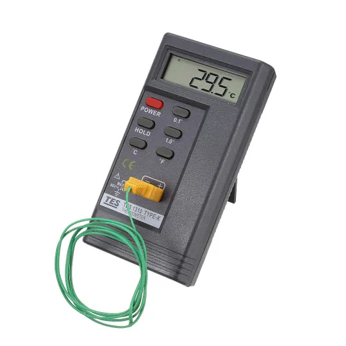 Vista 2 de uxcell TES-1310 - Termómetro digital con sensor de lectura de temperatura, -50 a + 1300 C