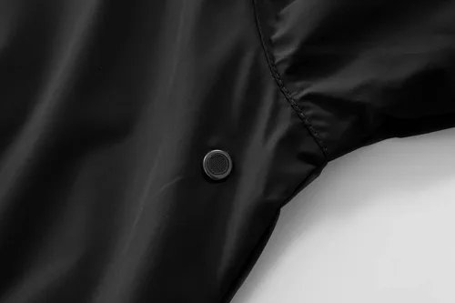 Vista 6 de Spmor Chaqueta impermeable ligera para hombre, rompevientos, para correr