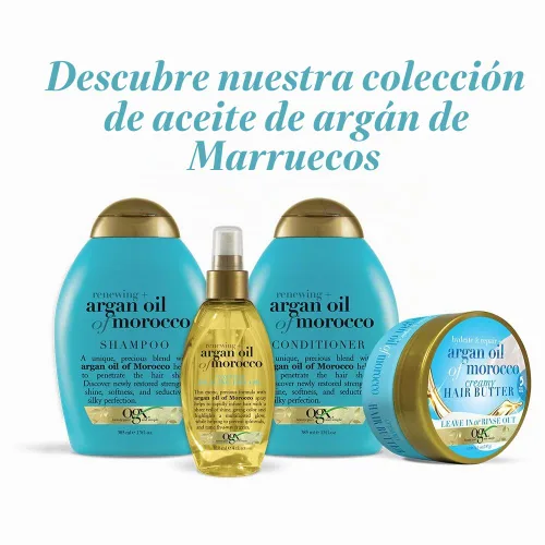 Vista 3 de Aceite de argán de Marruecos OGX Hydrate Plus, 6.6 onzas
