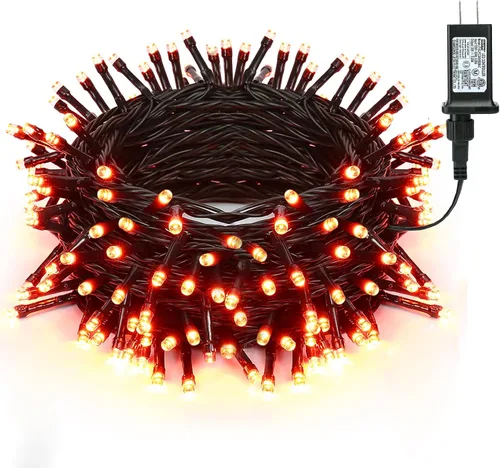 Vista 13 de Brizled - Tira de luces inteligentes para Navidad, 20 metros / 66 pies, 200 luces LED que cambian de color, control por aplicación y voz, luces