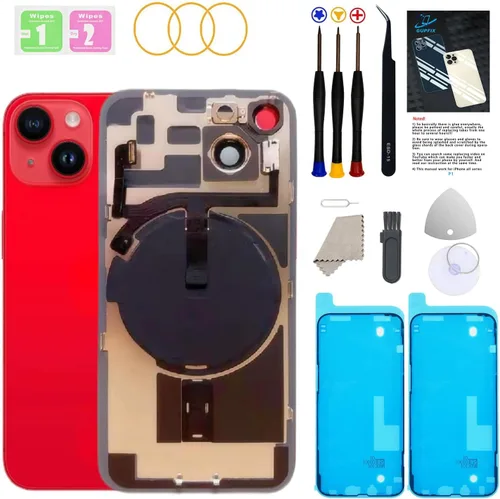 Vista 25 de Reemplazo de cristal trasero para iPhone 15Pro Max con herramientas Repir Big Hole OEM Rear Cover Glass Pre-Installed Internal Parts Easier