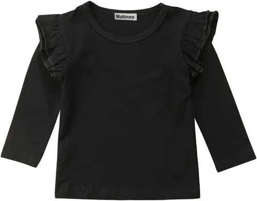 Vista 30 de Mubineo - Camiseta de manga corta para bebé, algodón, diseño liso