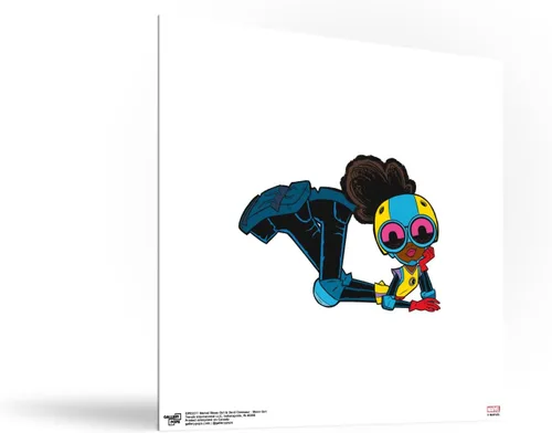 Vista 3 de Trends International Gallery Pops Marvel Moon Girl y Devil Dinosaur - Paquete de arte de pared Duo (paquete de 4)