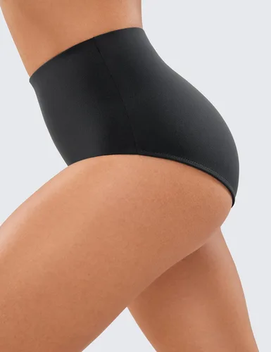 Vista 3 de CRZ YOGA Butterluxe - Pantalones cortos para mujer, cobertura completa, pantalones cortos de entrenamiento de cintura alta, pantalones cortos