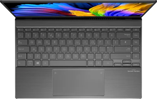 Vista 2 de Asus Zenbook - Laptop FHD de 14 pulgadas, AMD Ryzen 5 5500U, 6 núcleos, hasta 4 GHz, 8 GB DDR4 RAM, 256 GB PCle SSD, gráficos NVIDIA GeForce MX450