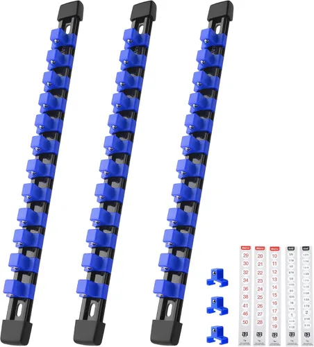 Vista 12 de Reniteco Juego de organizador de enchufes, paquete de 3, unidad de 1/2" x