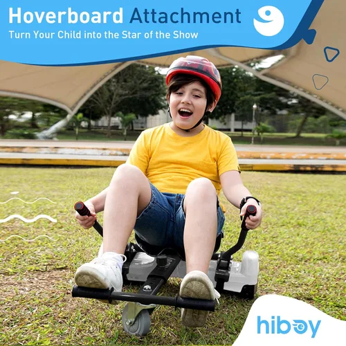 Vista 7 de [Usado] Hiboy HC-01 Hoverboard Seat Attachment for 6.5" 8" 8.5" 10" Hoverboards, Easy Assembly & Adjustable Frame Length Buggy Attachment