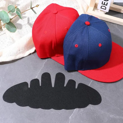 Vista 7 de 10 piezas de gorras de béisbol, lavables para sombreros de fieltro para sombrero, forro de sudor, insertos reutilizables para sombrero de soporte