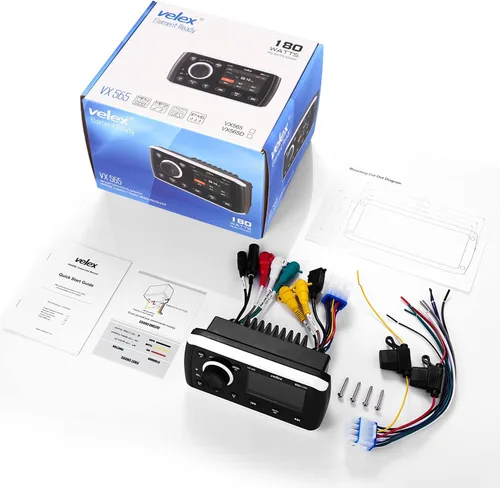 Vista 5 de Radio estéreo marina de FM del receptor de audio/vídeo de Bluetooth, MECH menos para el yate, deporte del poder
