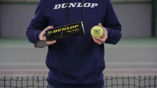 Vista 2 de Dunlop Sports Competition Squash Ball, Single Yellow Dot