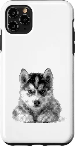 Vista 13 de Cute Siberian Husky for Dog Mom and Paw Parents Case for iPhone 16